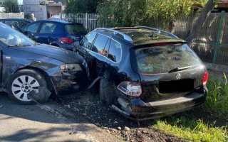 Accident grav cu un �ofer �ncep�tor pe DN 72A